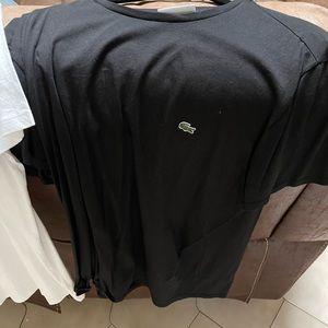 Lacoste xl black t shirt